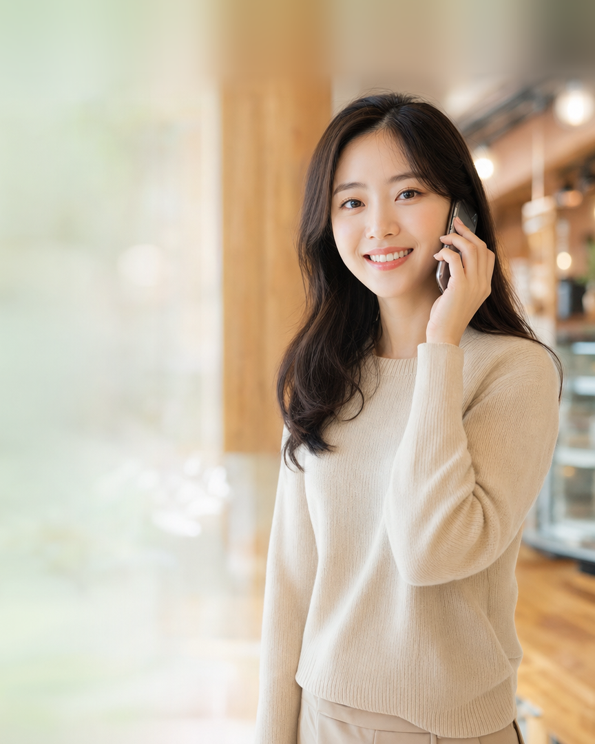 다음머니 대전카드깡 업체에 전화로 문의하는 고객